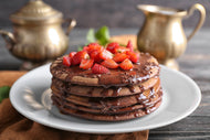 Flourless Chocolate Pancakes