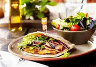 Nando's Grilled Chicken Pitta And Salad