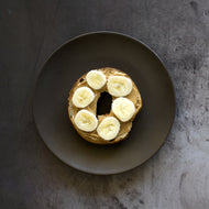 Peanut Butter And Banana Bagel