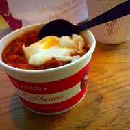 Pret A Manger Poached Egg And Beans Power Pot