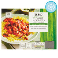 Tesco Vegetable Tikka Masala And Rice